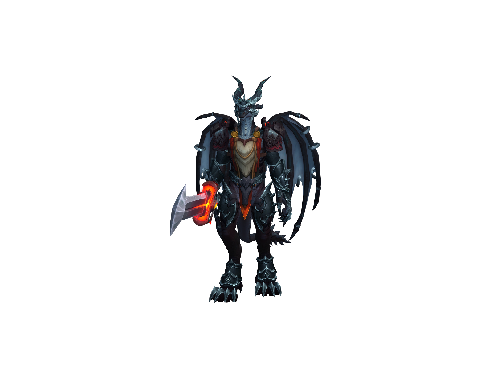 Dendywings 3D character render