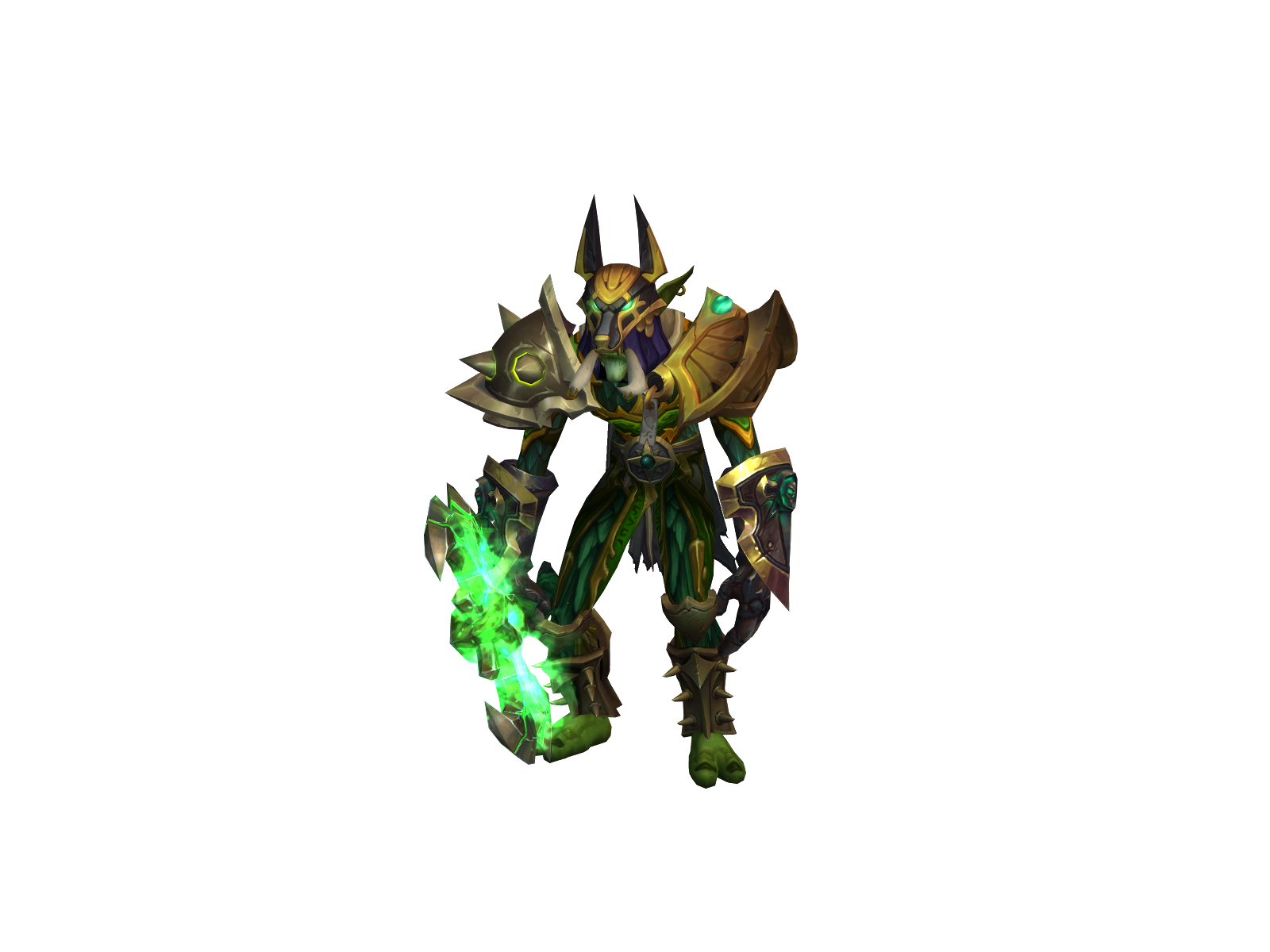 Carncainbane 3D character render