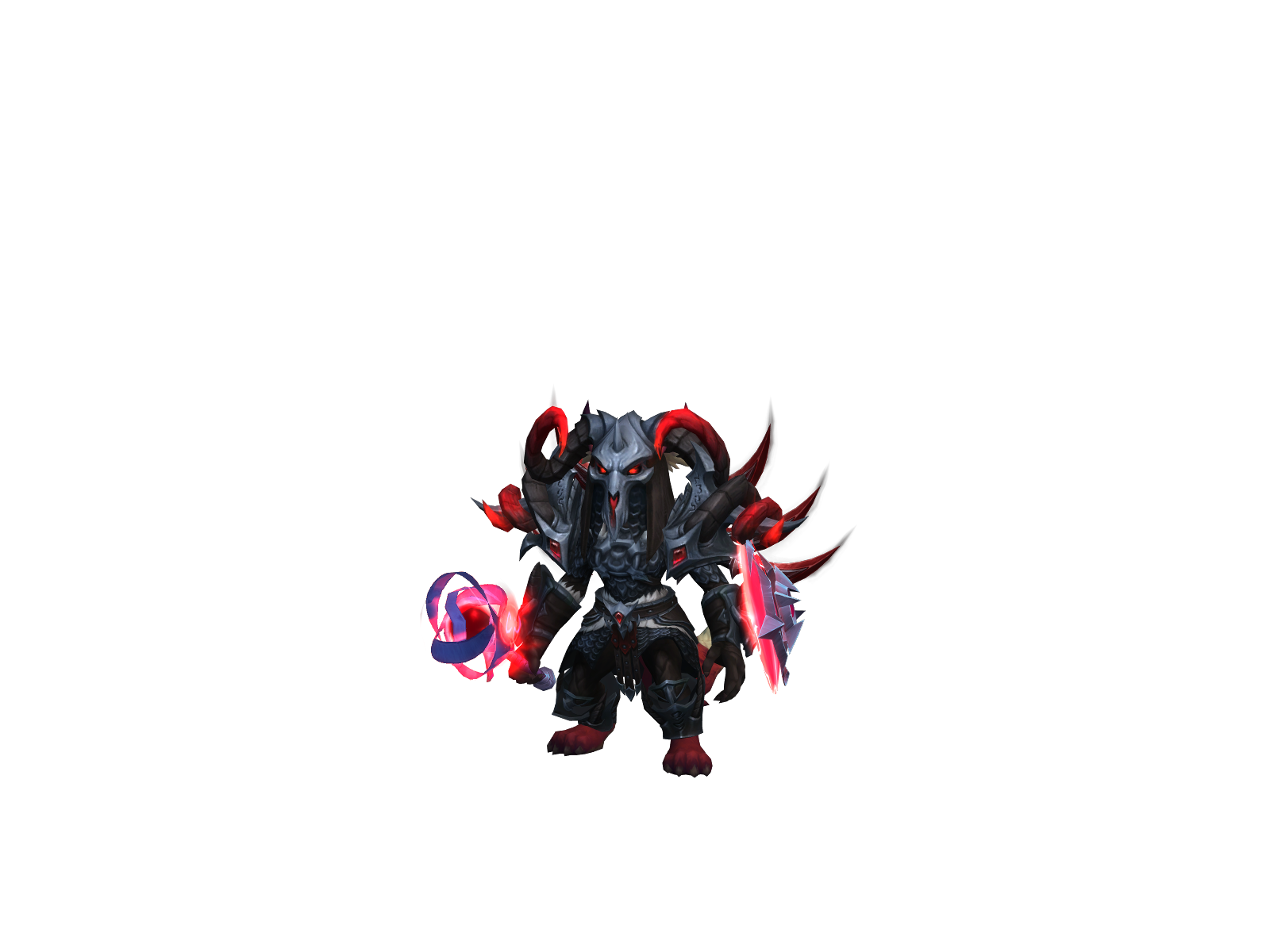 Glocked 3D character render