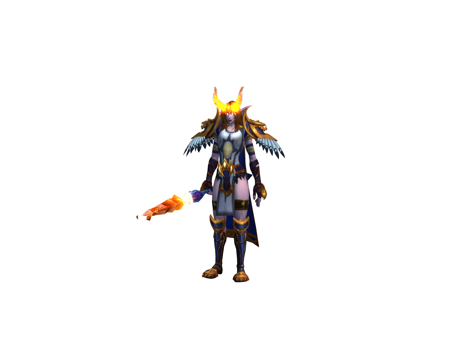 Braelly 3D character render
