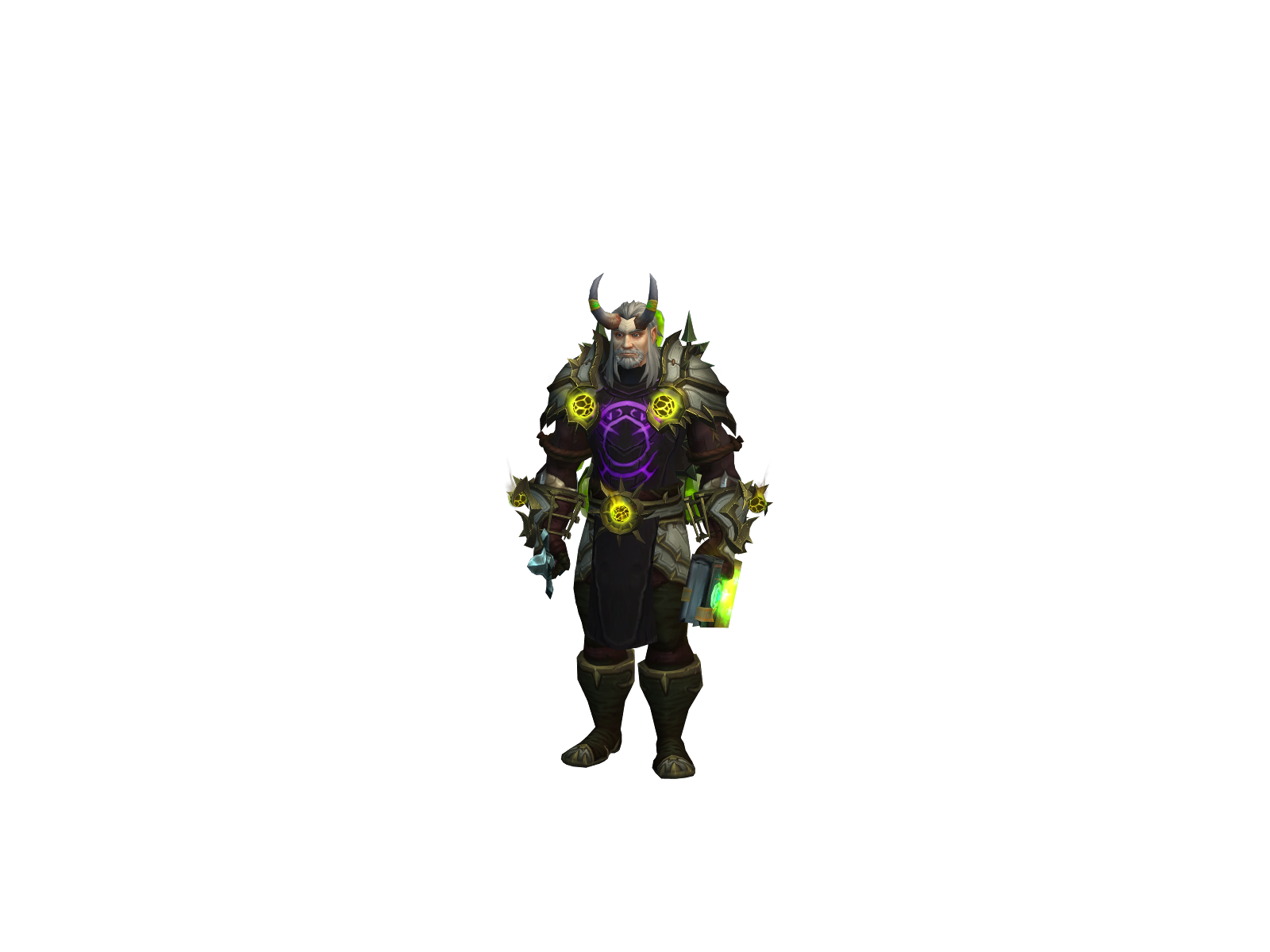 Kauldron 3D character render