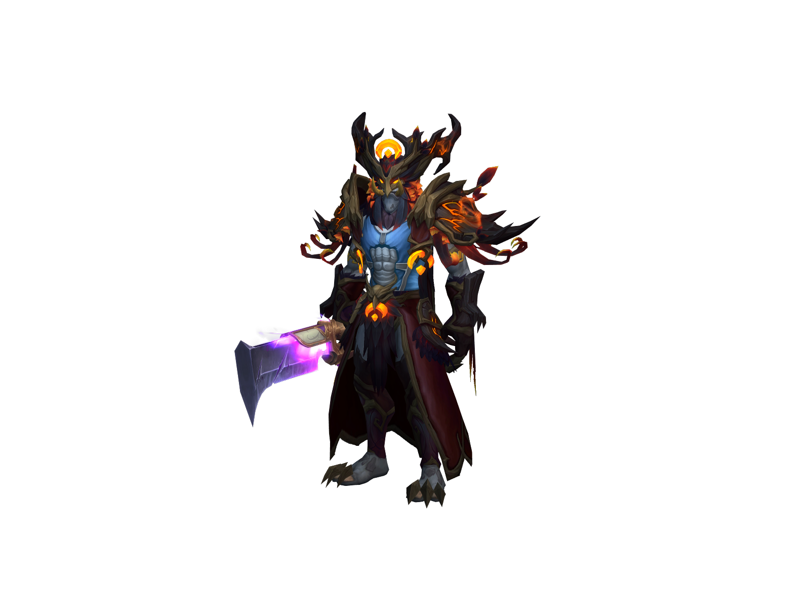 Crusherkitty 3D character render
