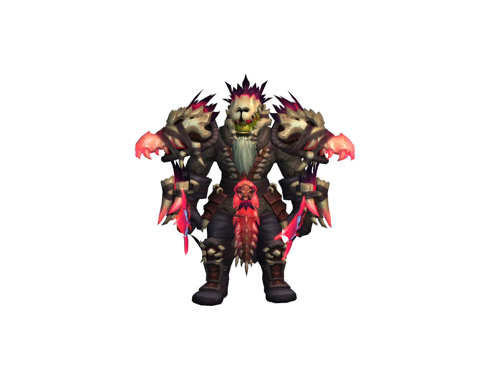 Survenant 3D character render