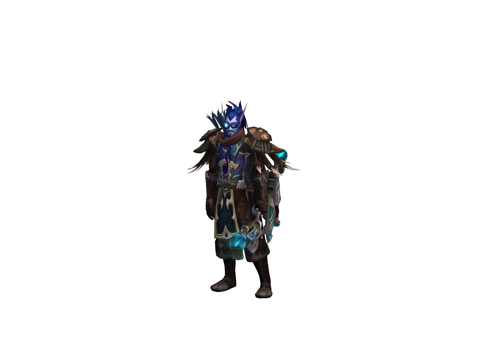 Grobasdlaine 3D character render
