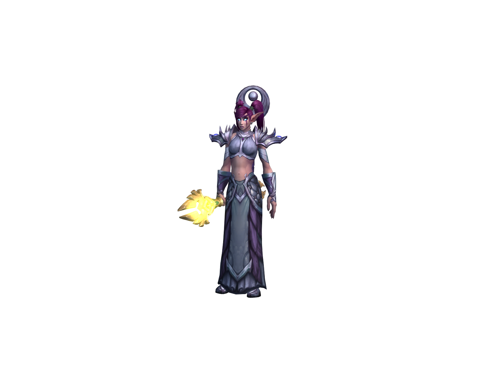 Viviolet 3D character render