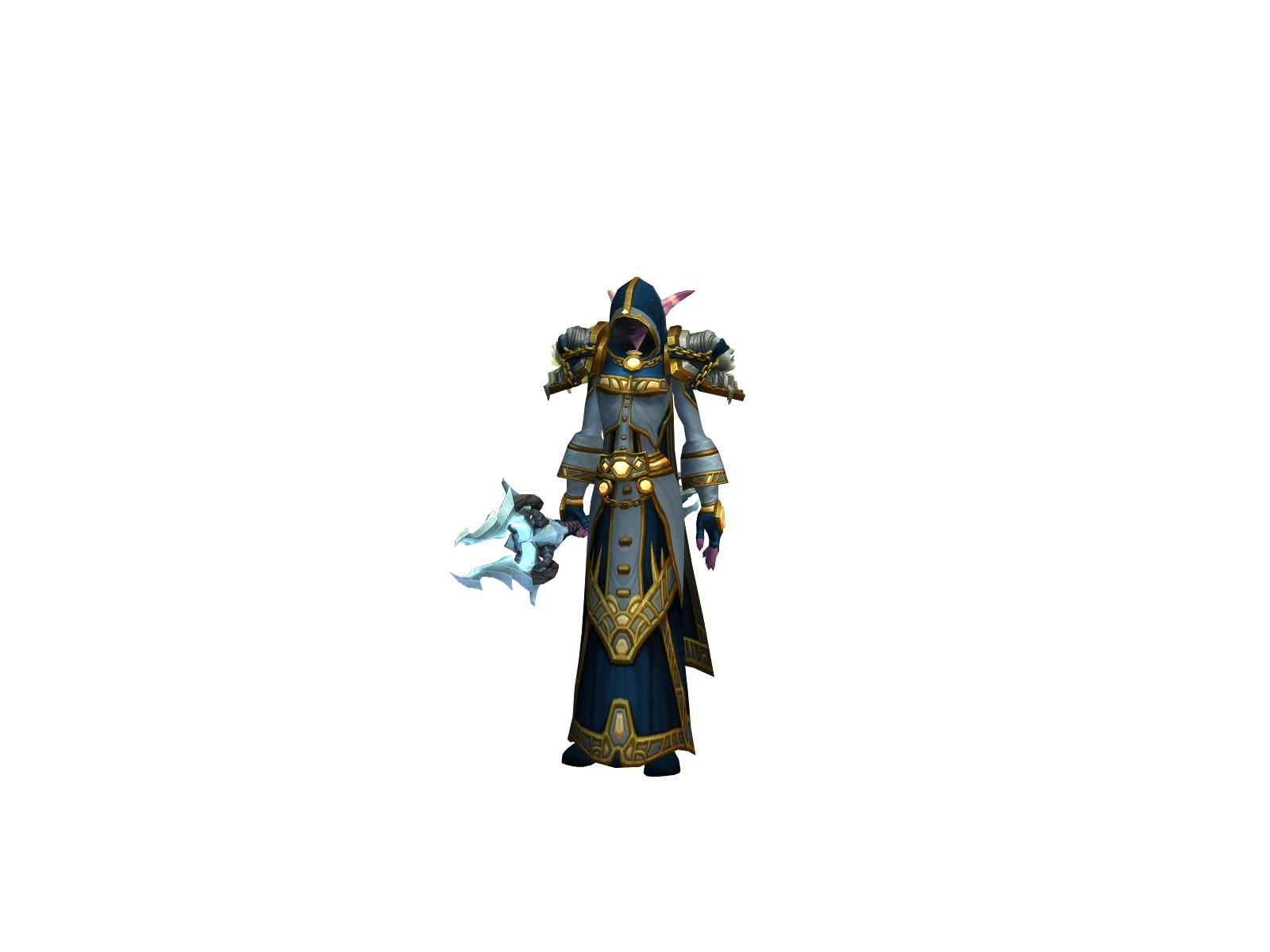 Morpurple 3D character render