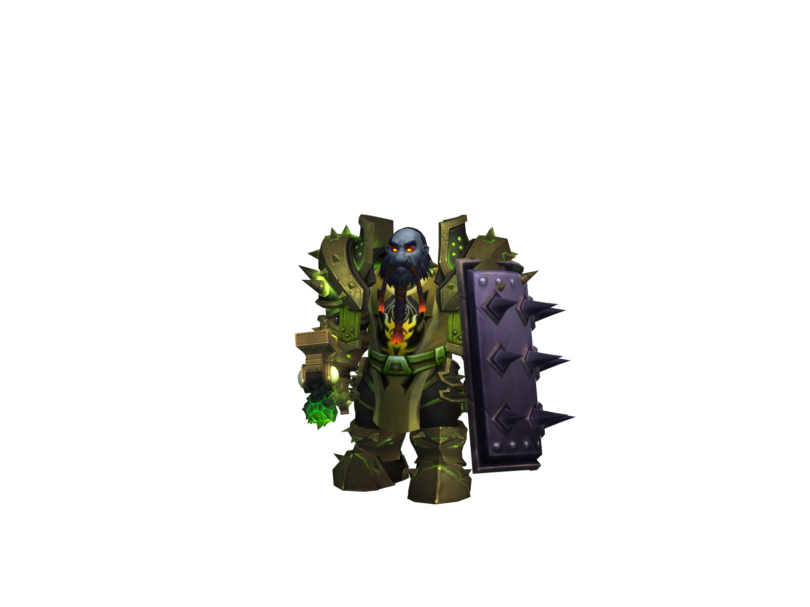 Hammerdad 3D character render