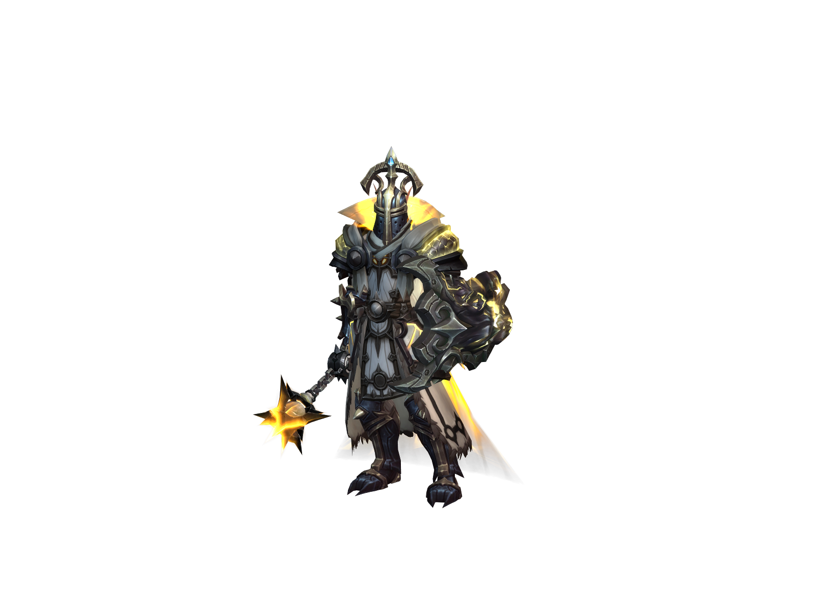 Grändblond 3D character render