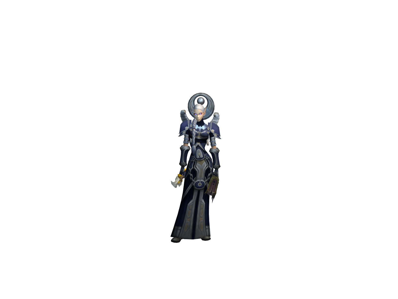 Nuvex 3D character render