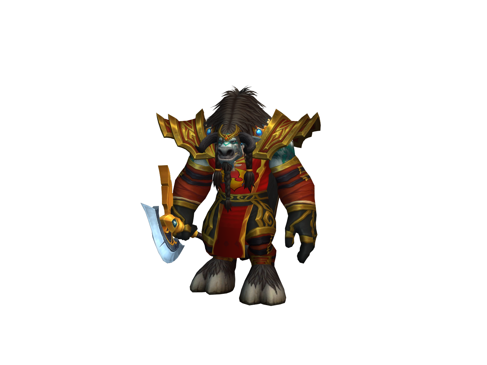Doublehoof 3D character render