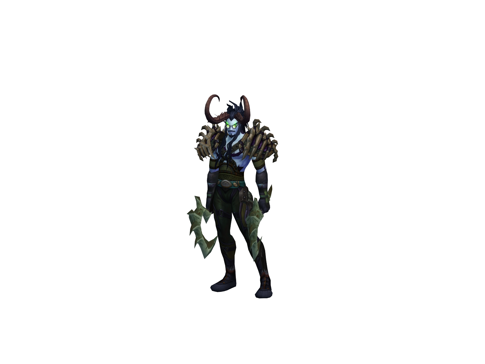 Gabbadademon 3D character render