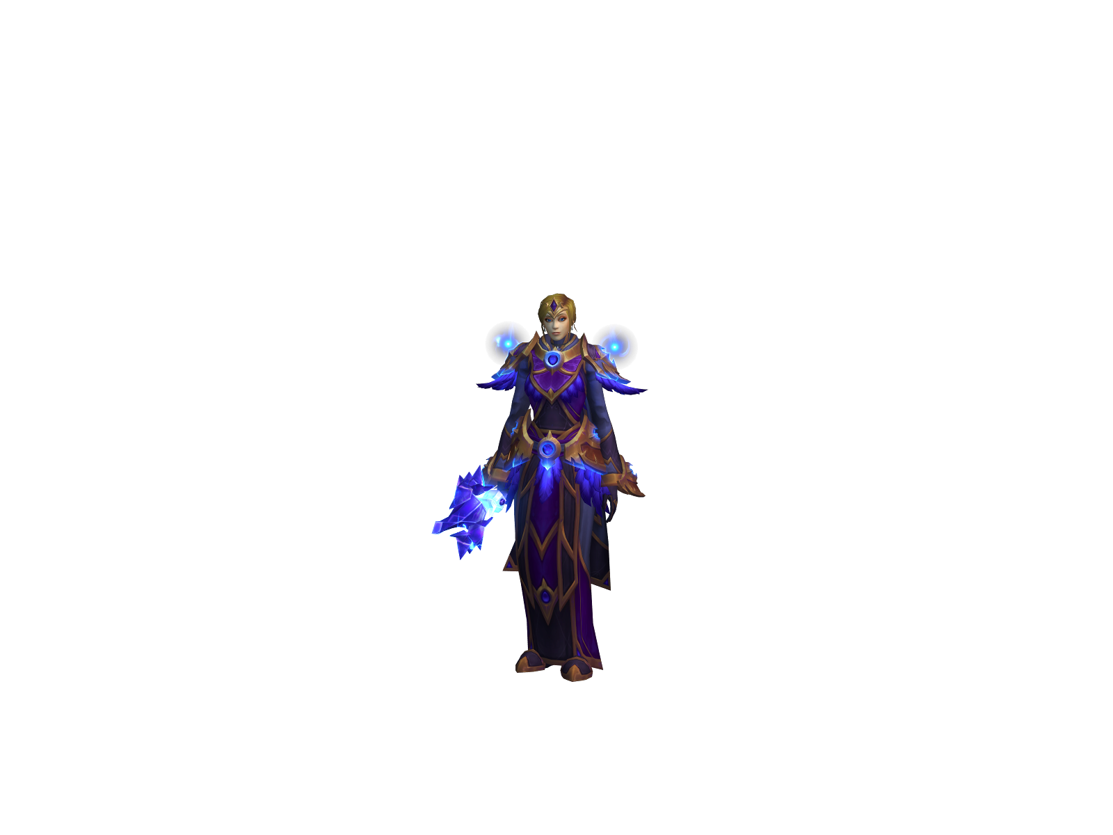 Sephiele 3D character render