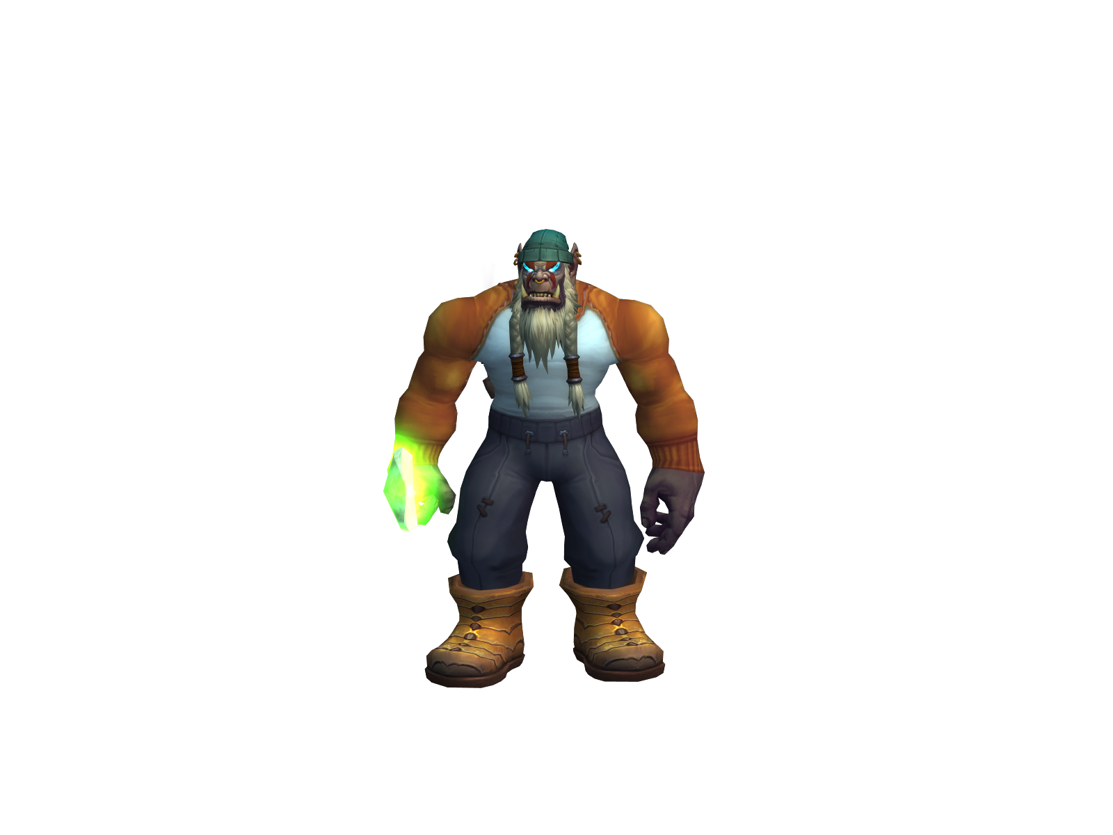 Exequias 3D character render