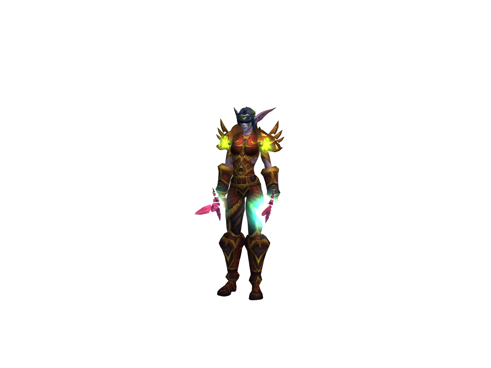 Wakosthree 3D character render