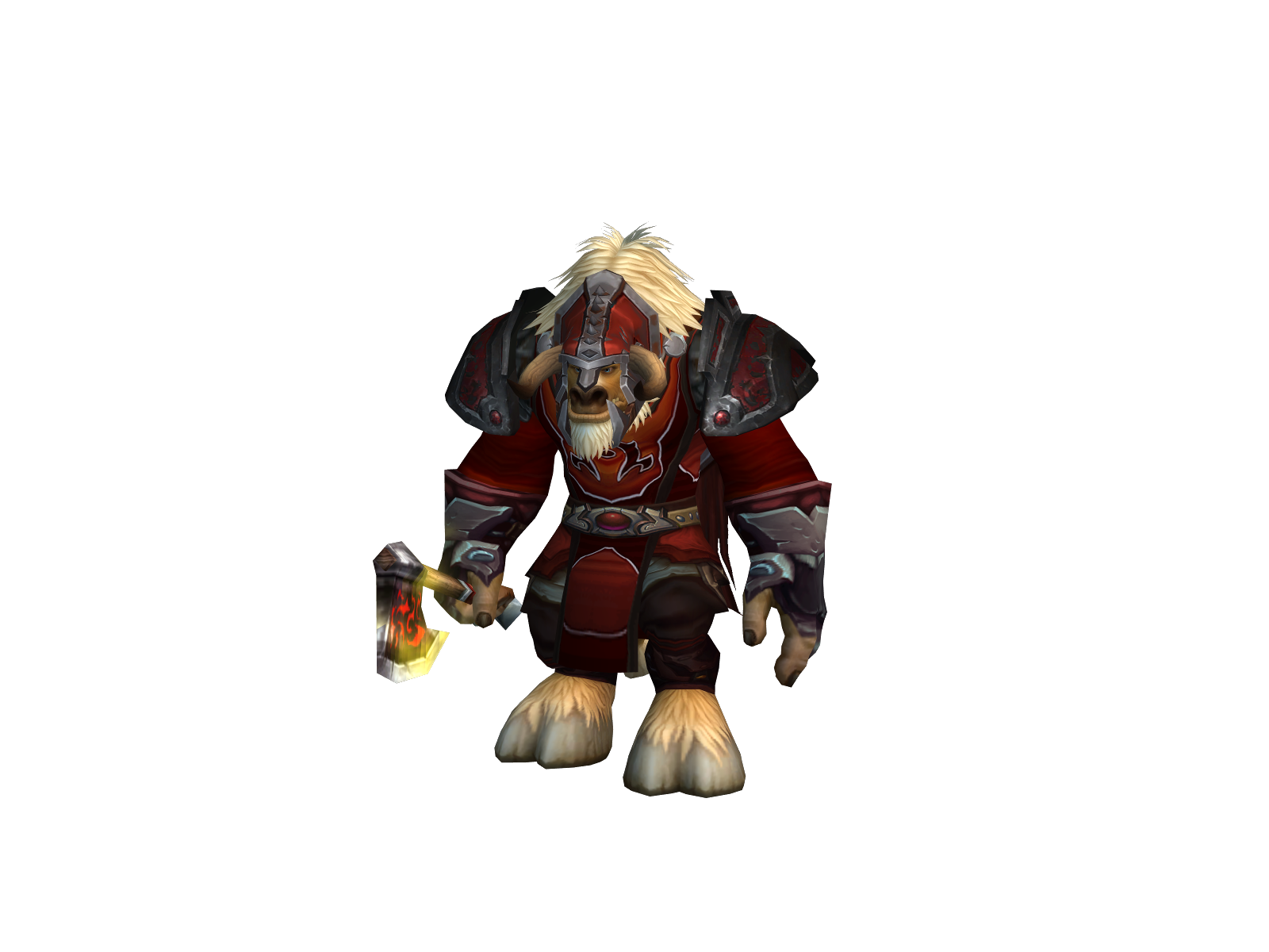Hruunn 3D character render