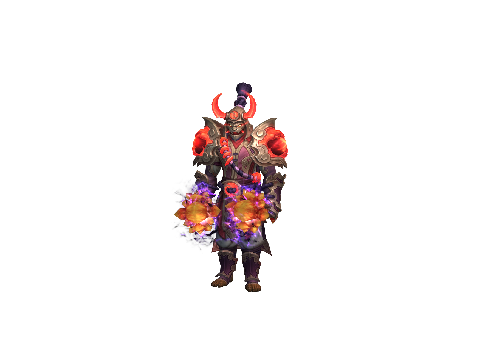 Zzoohhoo 3D character render
