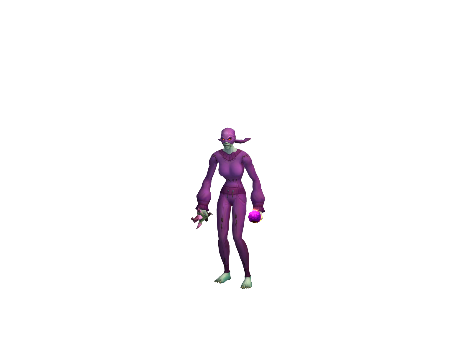 Franziskaner 3D character render
