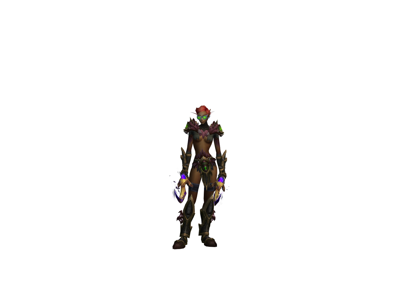 Poyzen 3D character render