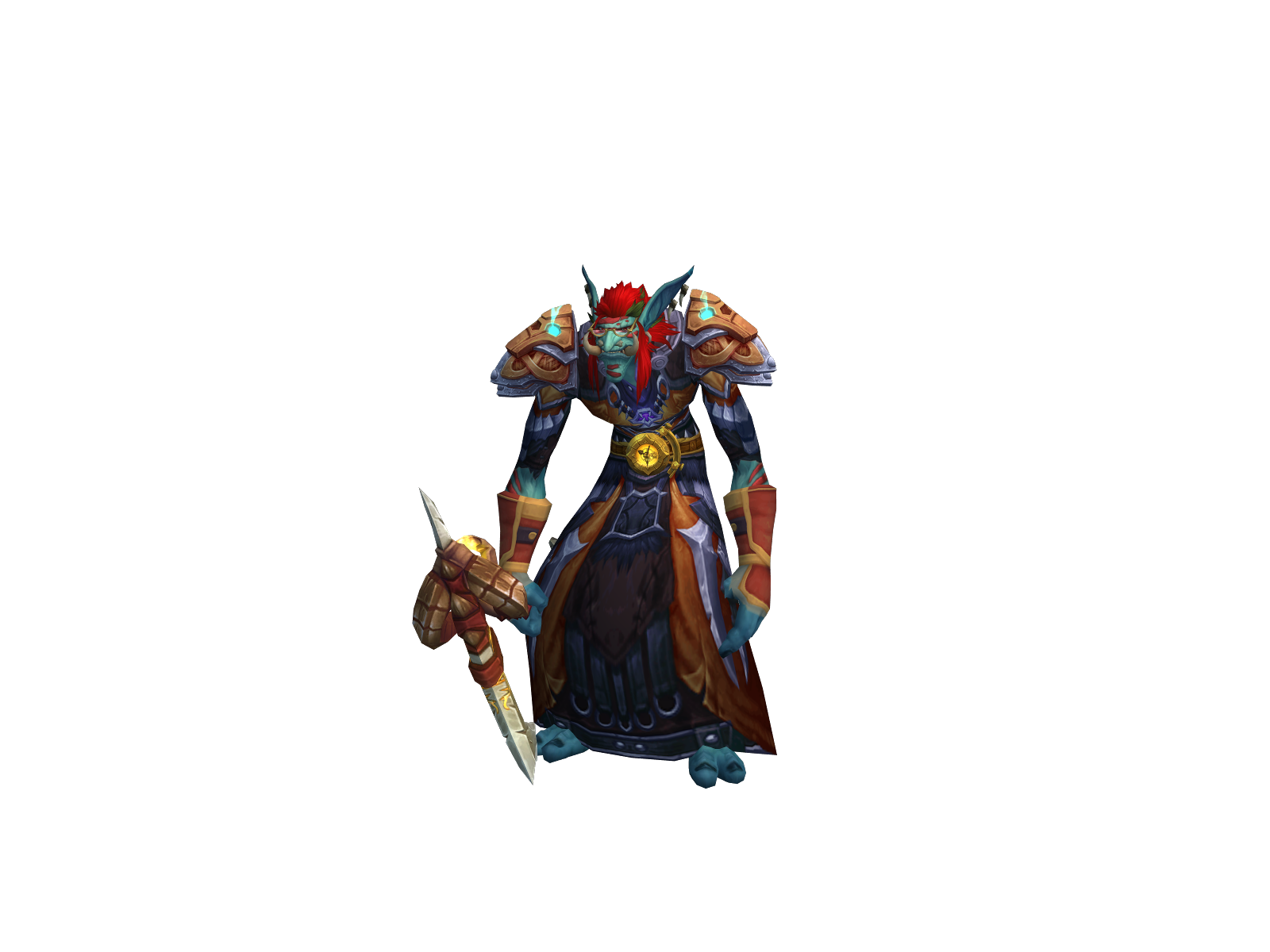 Echinos 3D character render