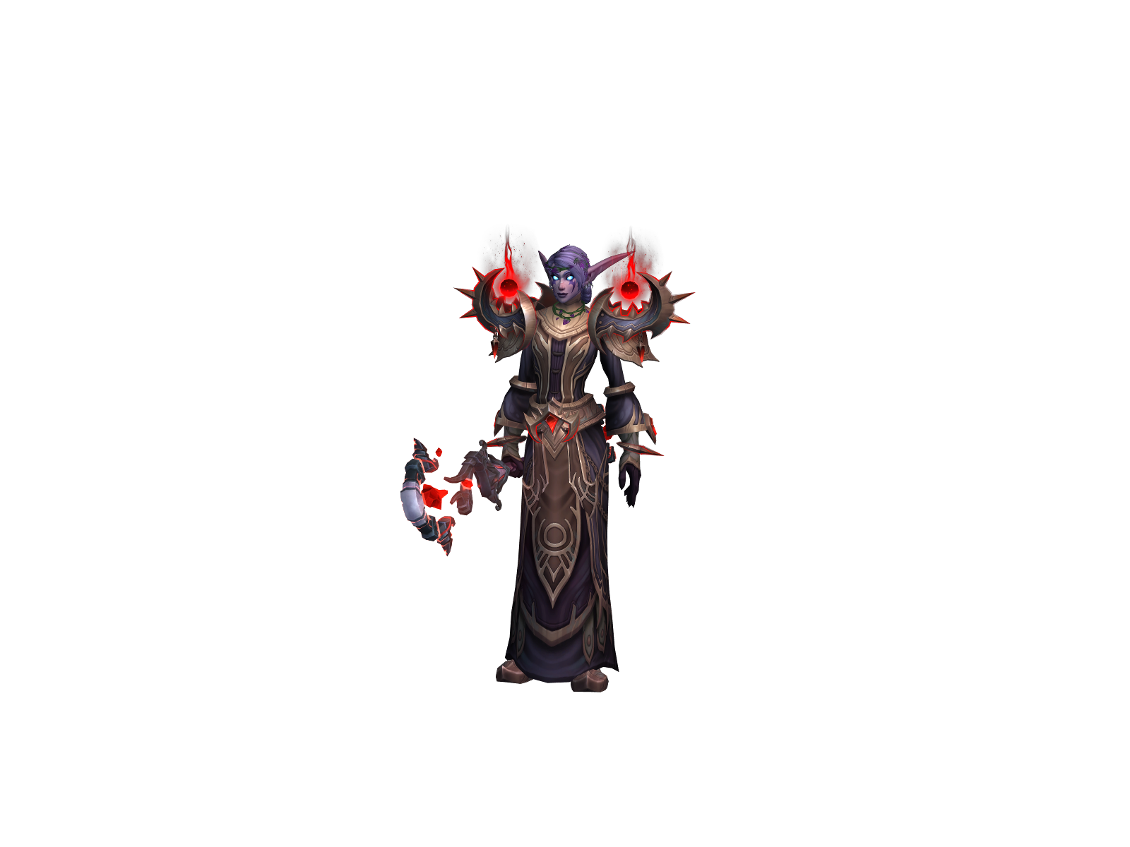 Analytic 3D character render