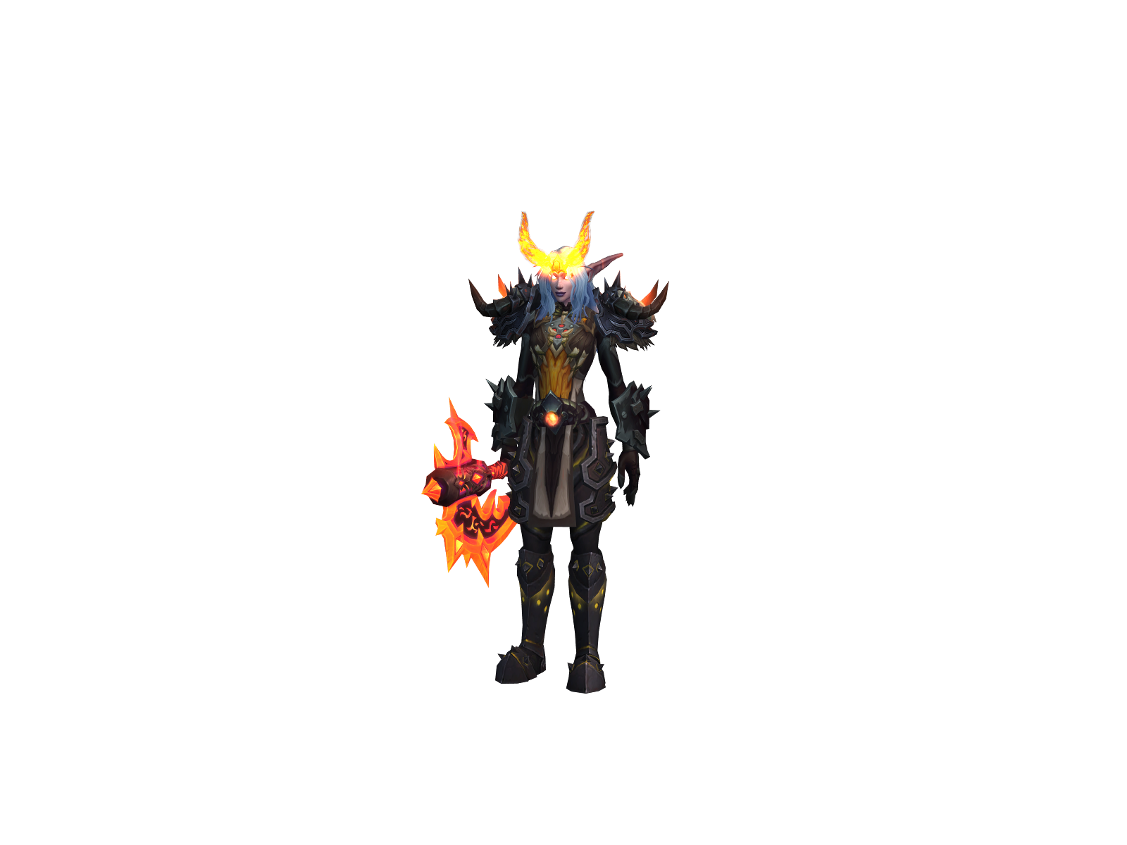 Izidarr 3D character render
