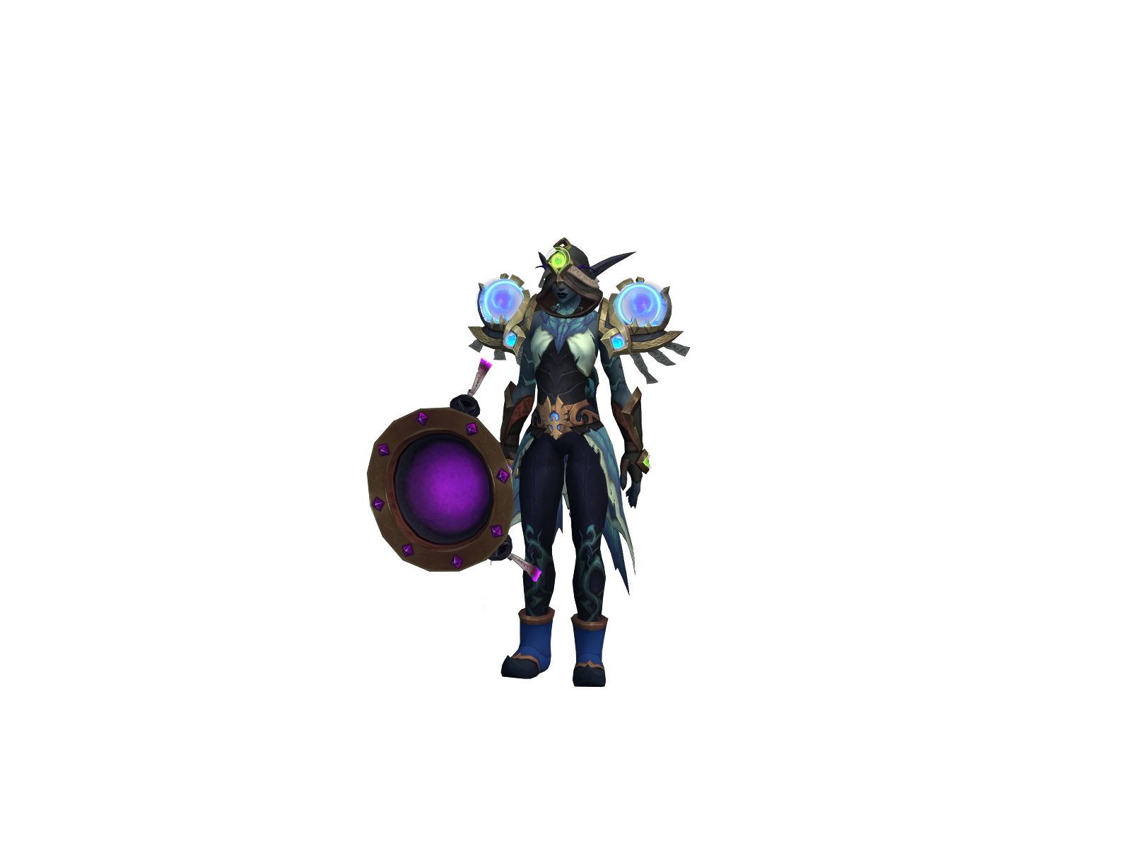 Magesrgay 3D character render