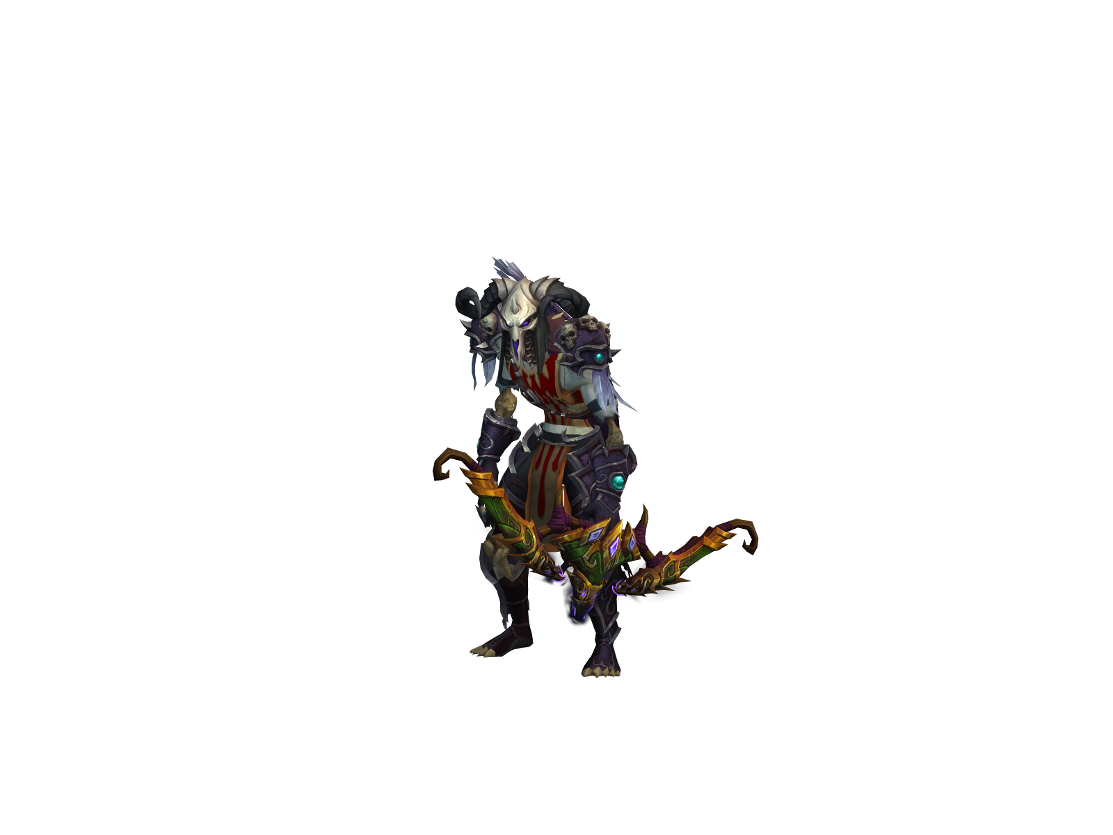 Bronzetiger 3D character render