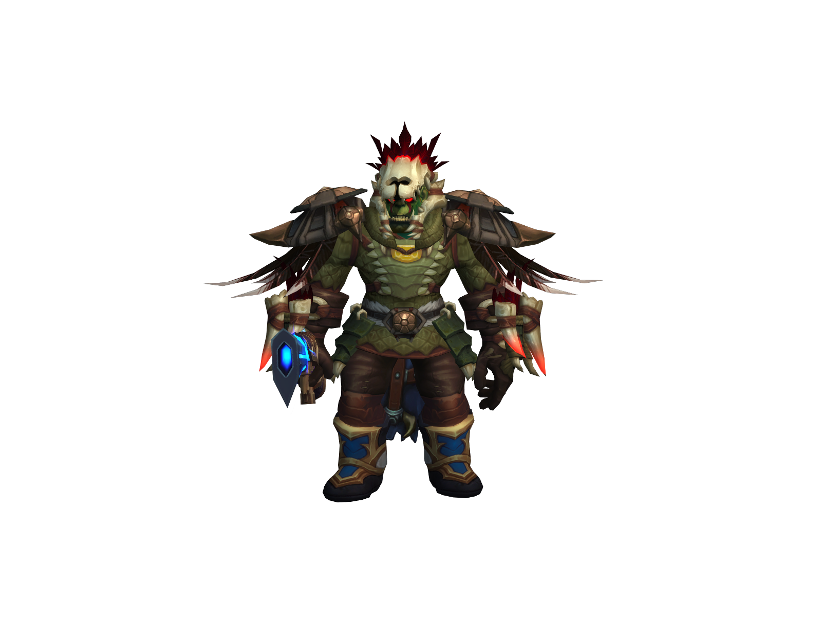 Elbowjob 3D character render