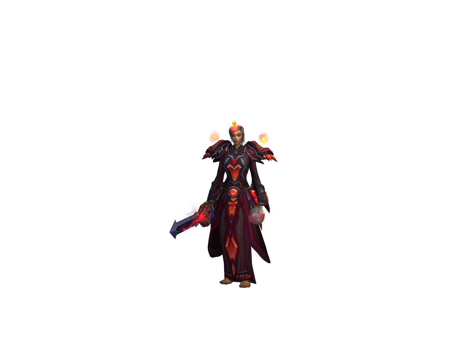 Lîpsil 3D character render