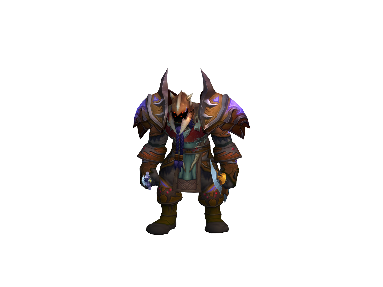 Meliam 3D character render