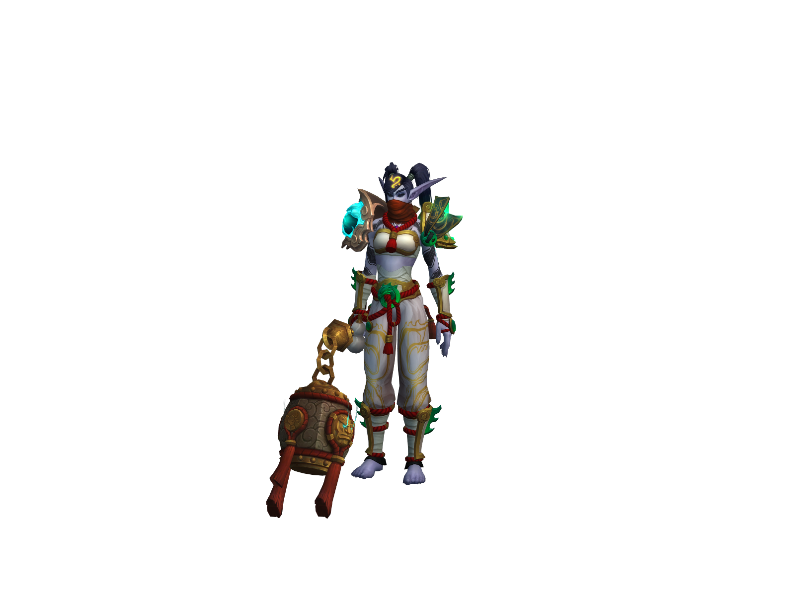 Sazzy 3D character render