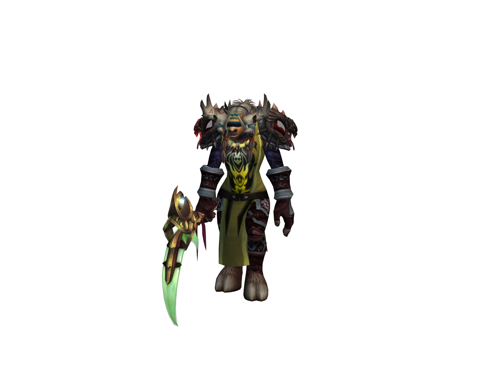 Bencranklin 3D character render