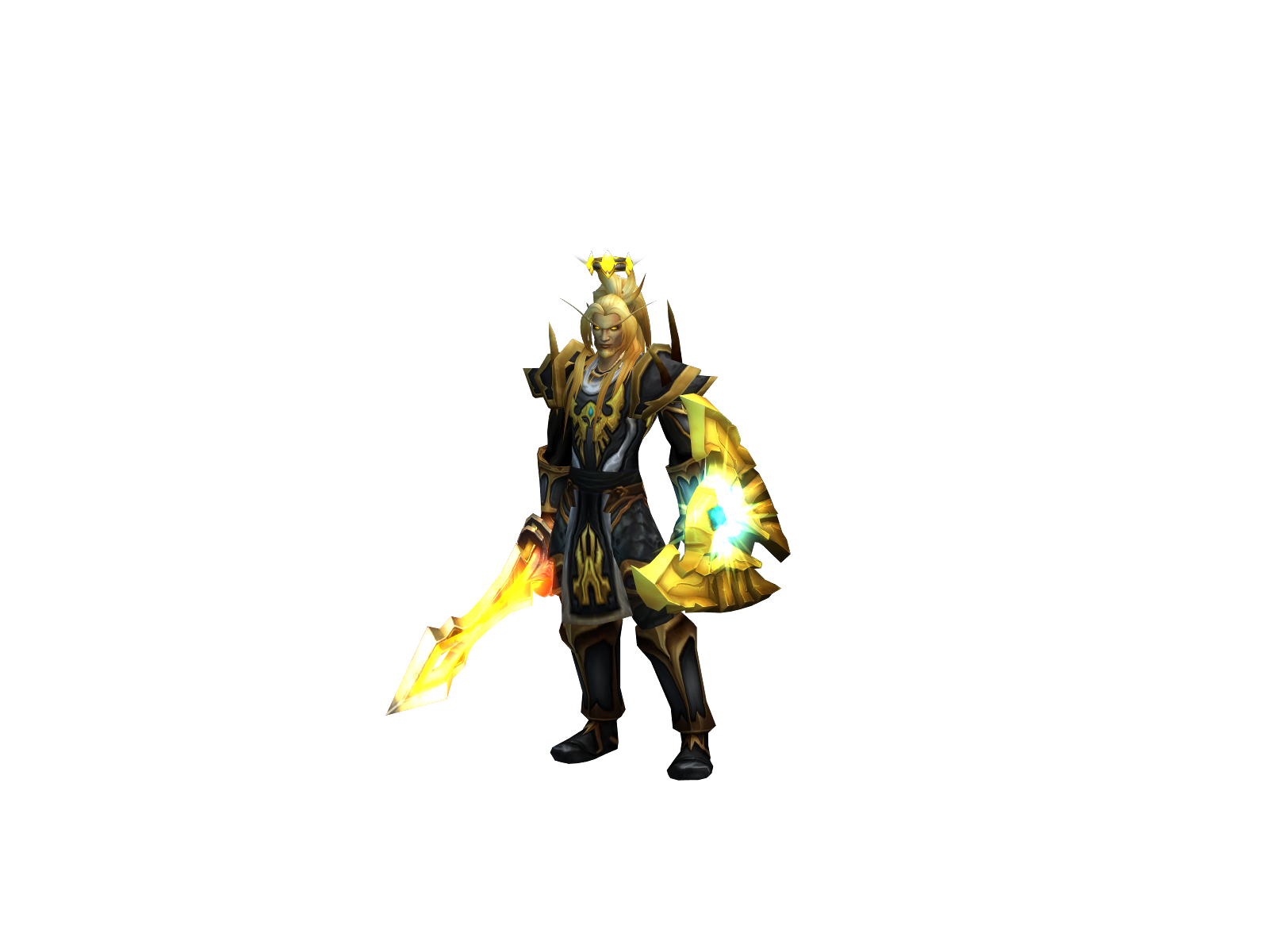 Prehuman 3D character render