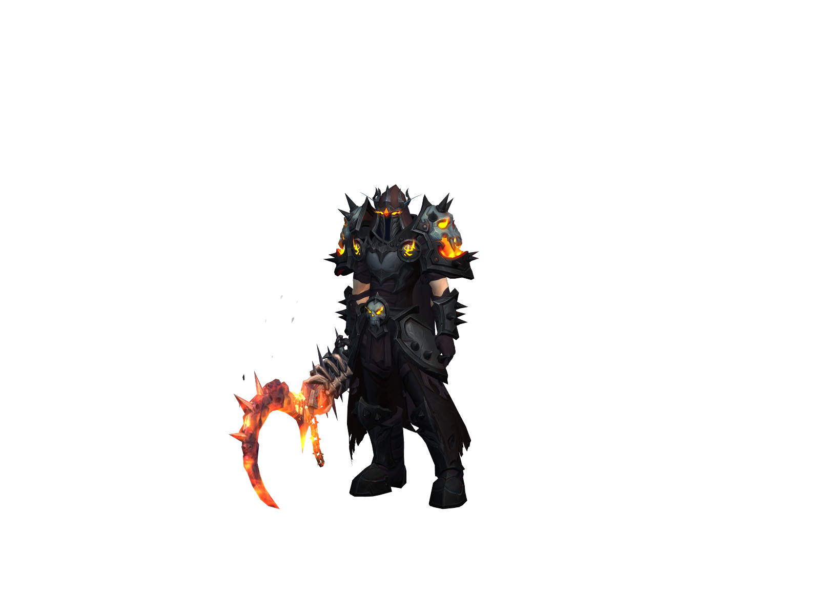 Krumblight 3D character render