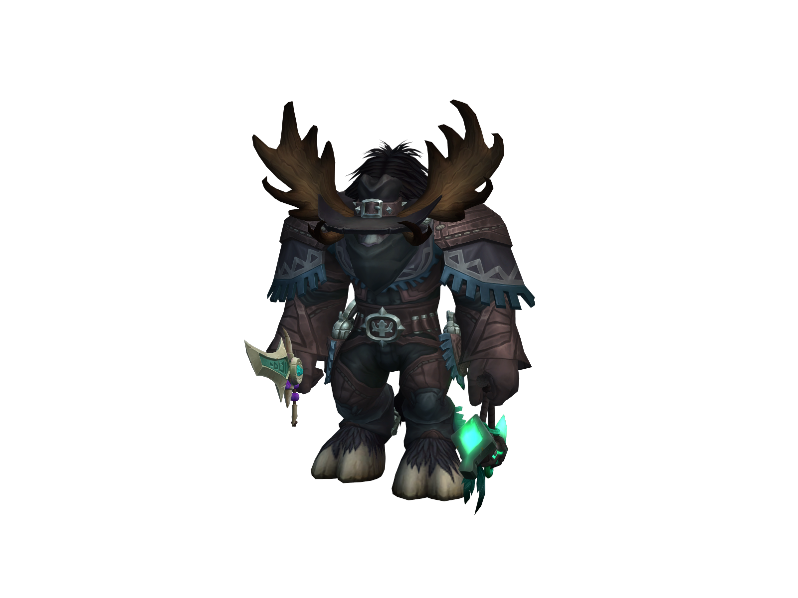 Salmdyck 3D character render