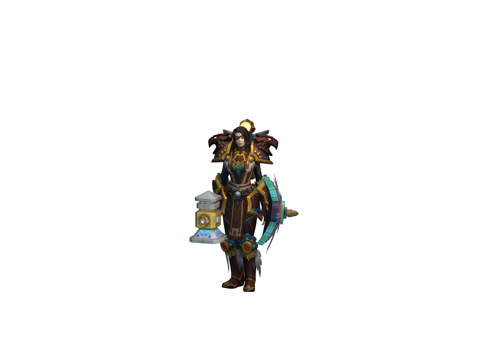 Ophindris 3D character render