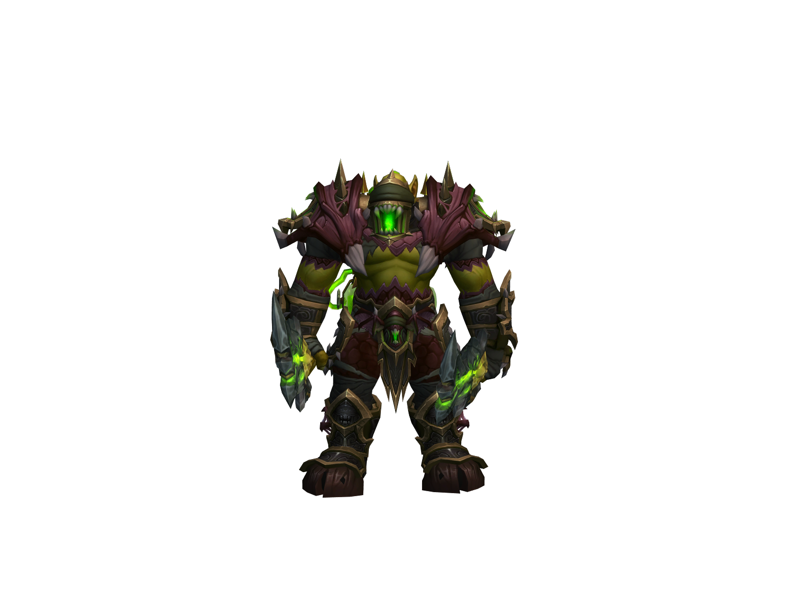 Dàrthmàul 3D character render