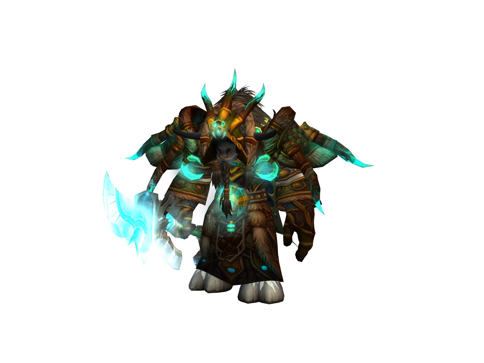Ragedruid 3D character render
