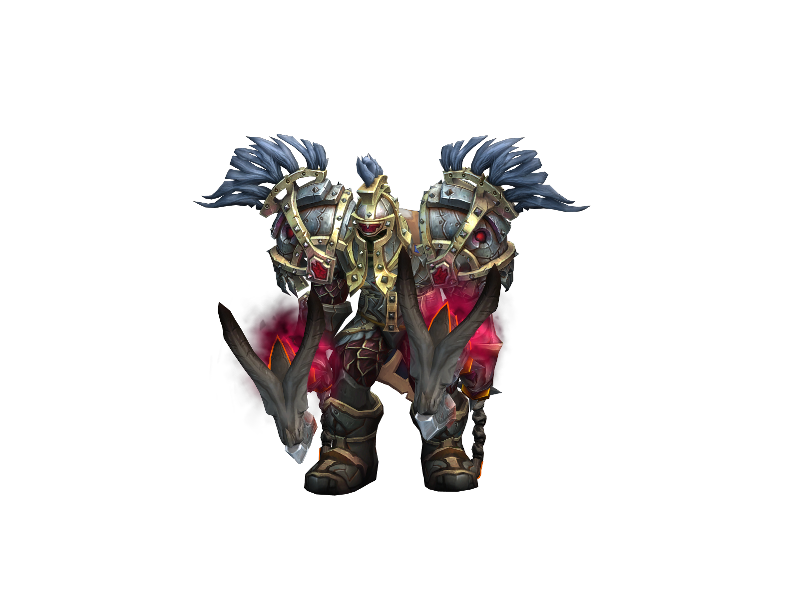 Gorillaaz 3D character render