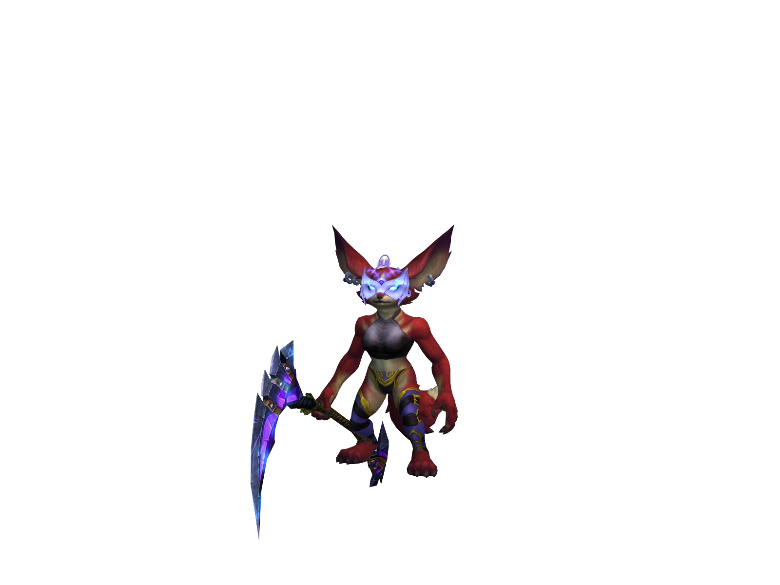 Hotz 3D character render