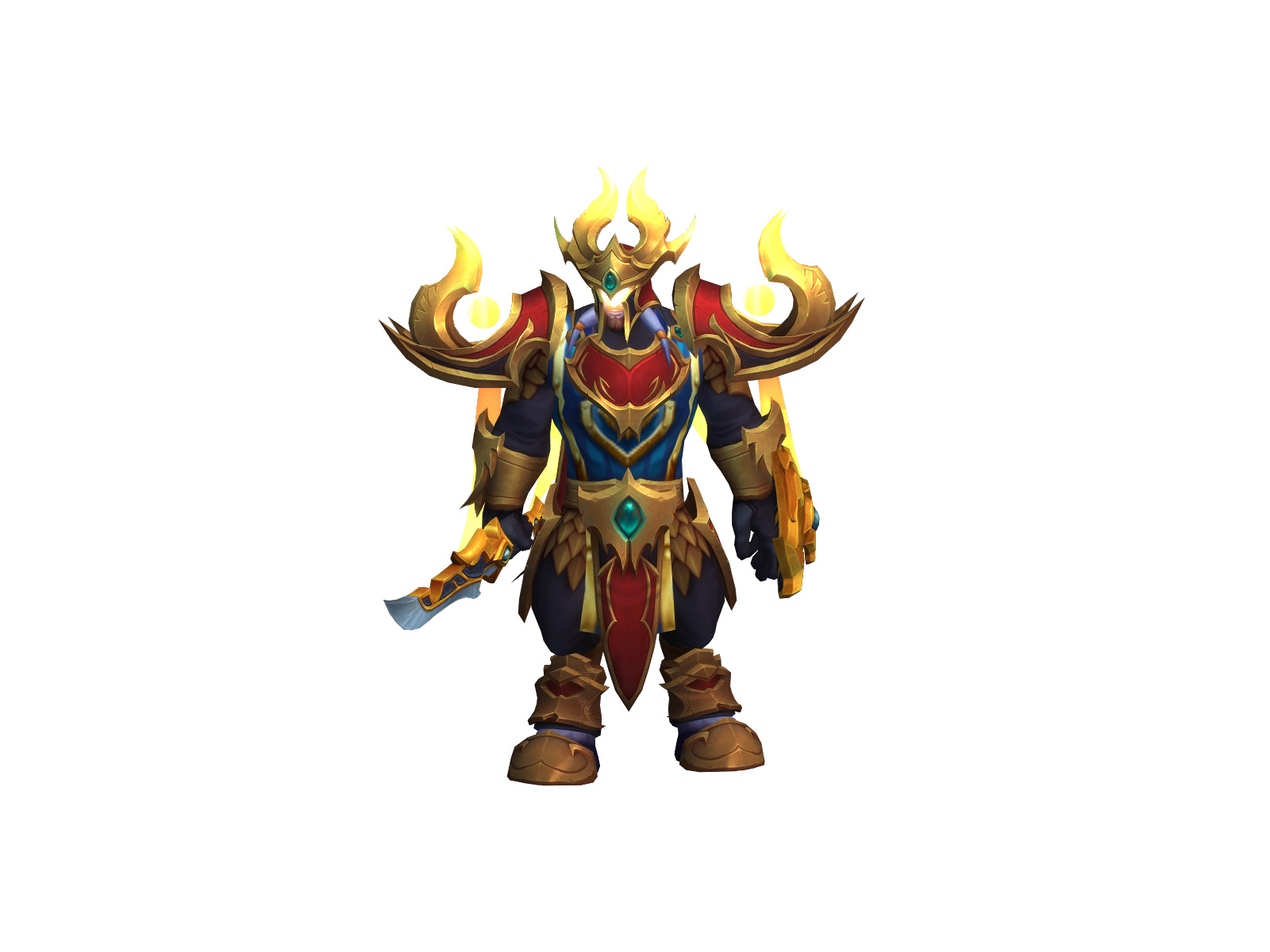 Randomize 3D character render