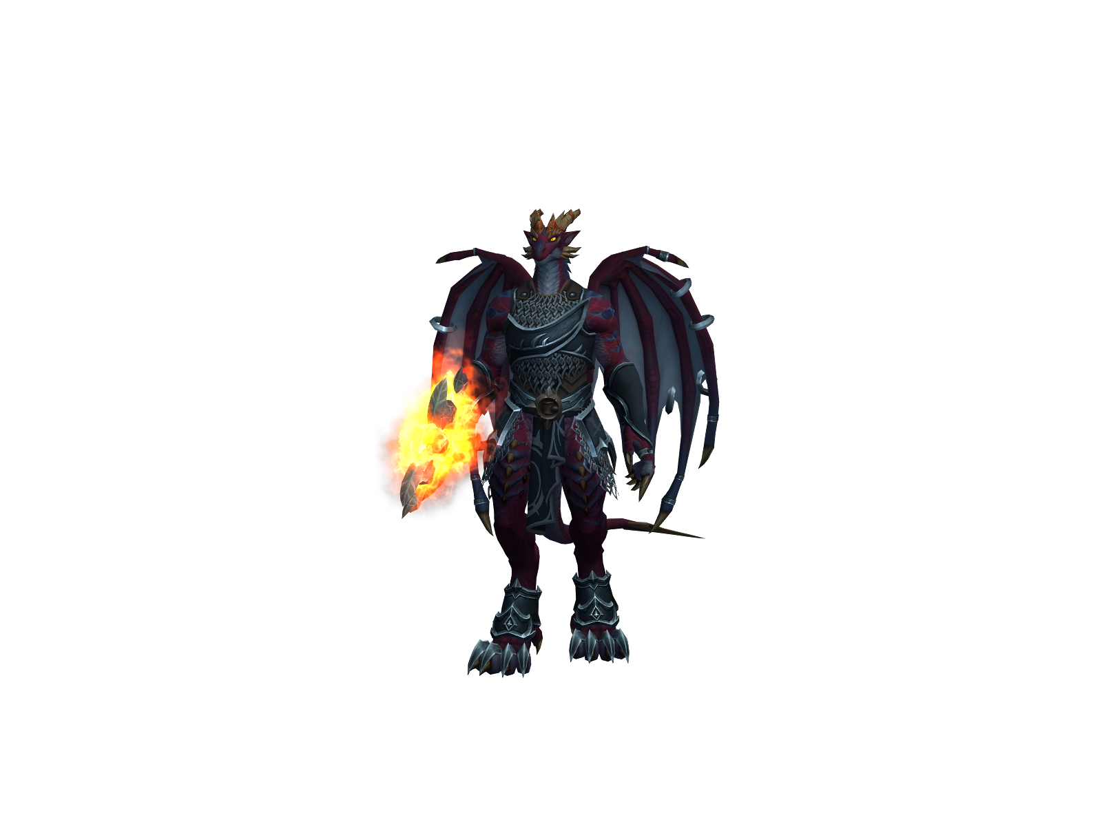 Mushuu 3D character render