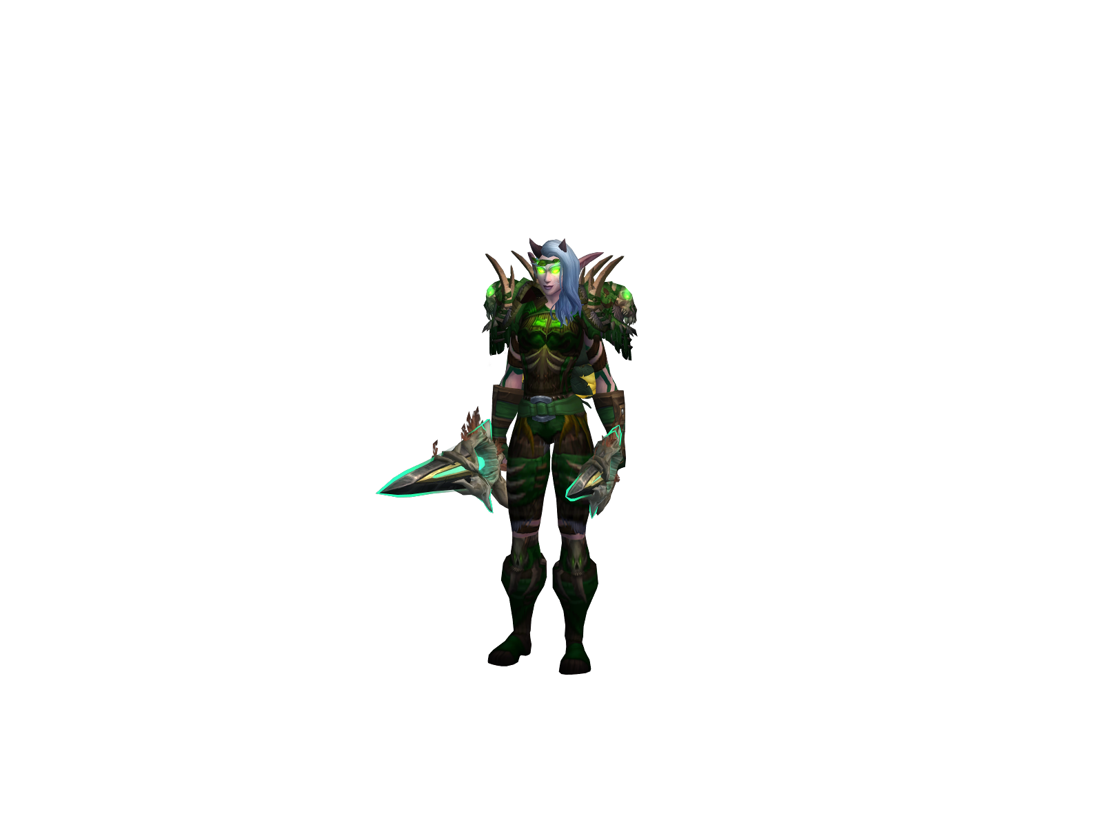Triggerd 3D character render