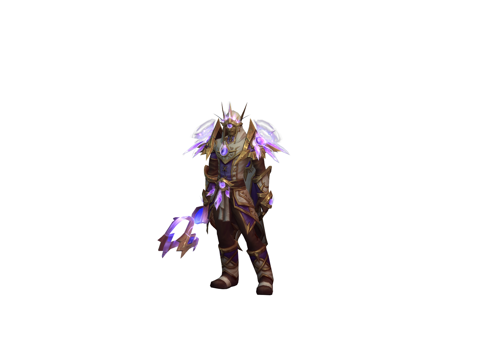 Raiel 3D character render