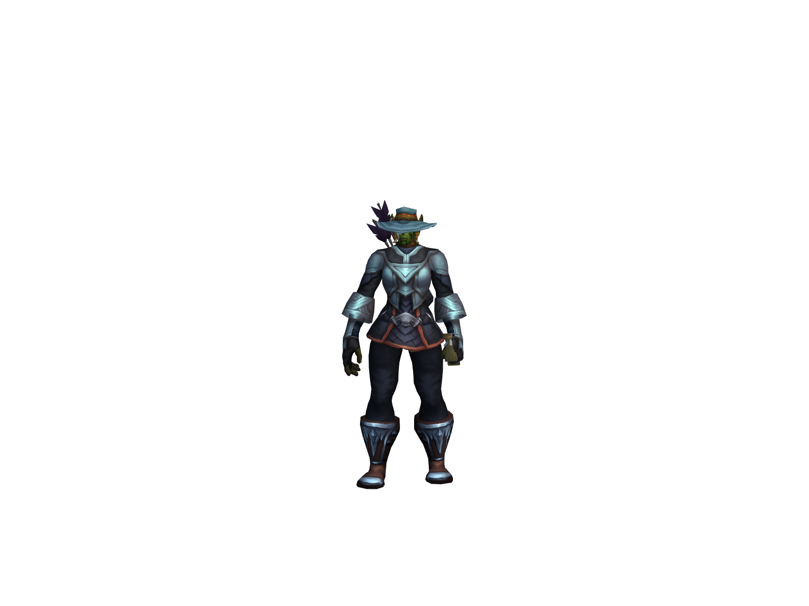 Beary 3D character render