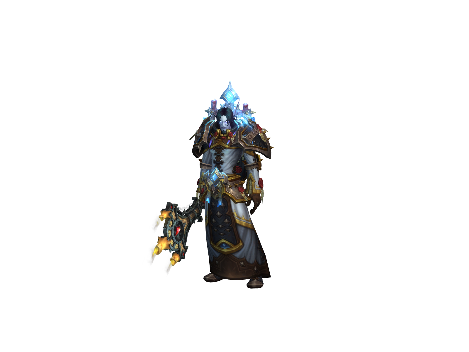 Enochia 3D character render