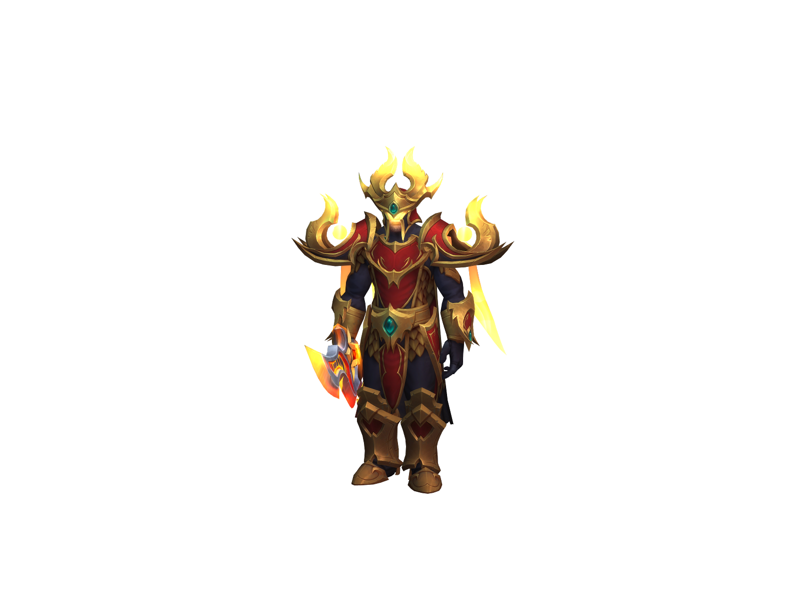 Garese 3D character render