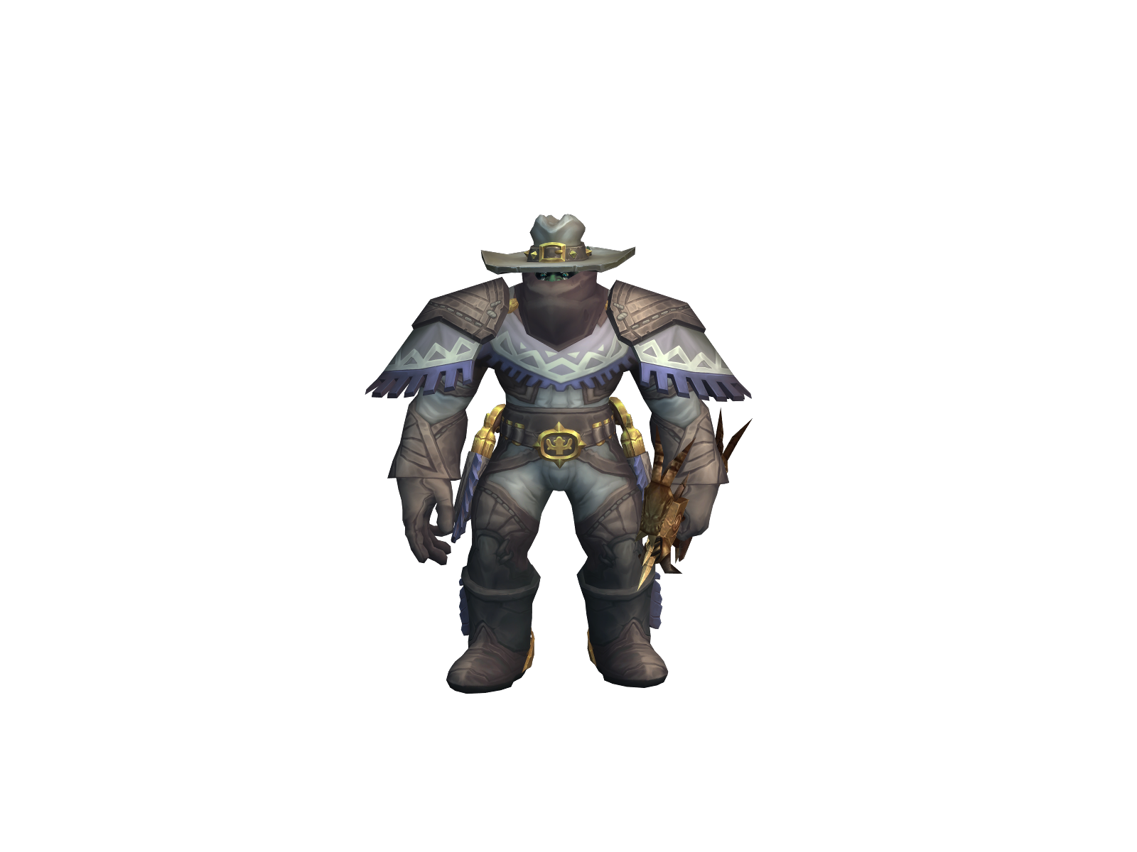 Wargis 3D character render