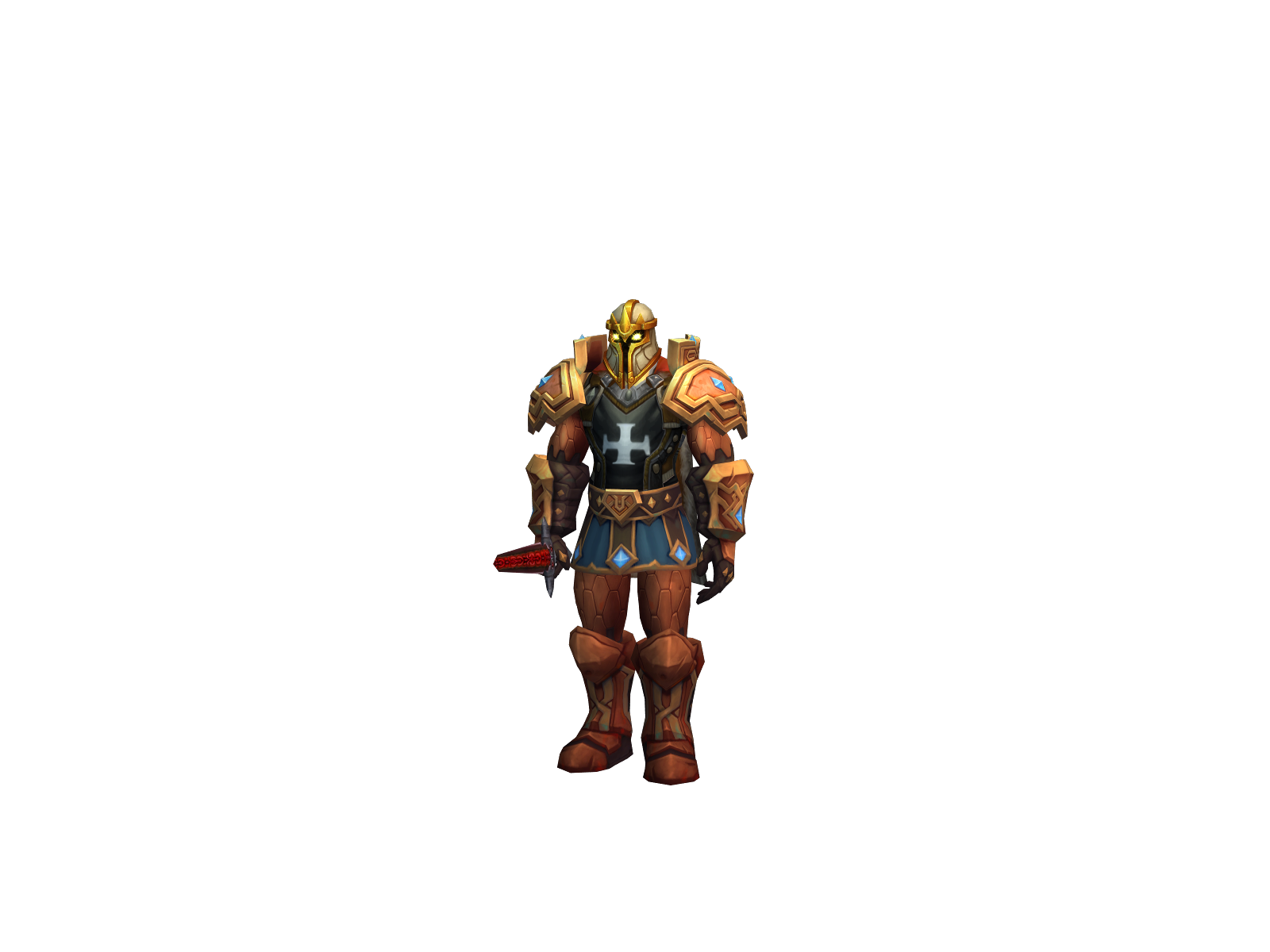 Strikester 3D character render