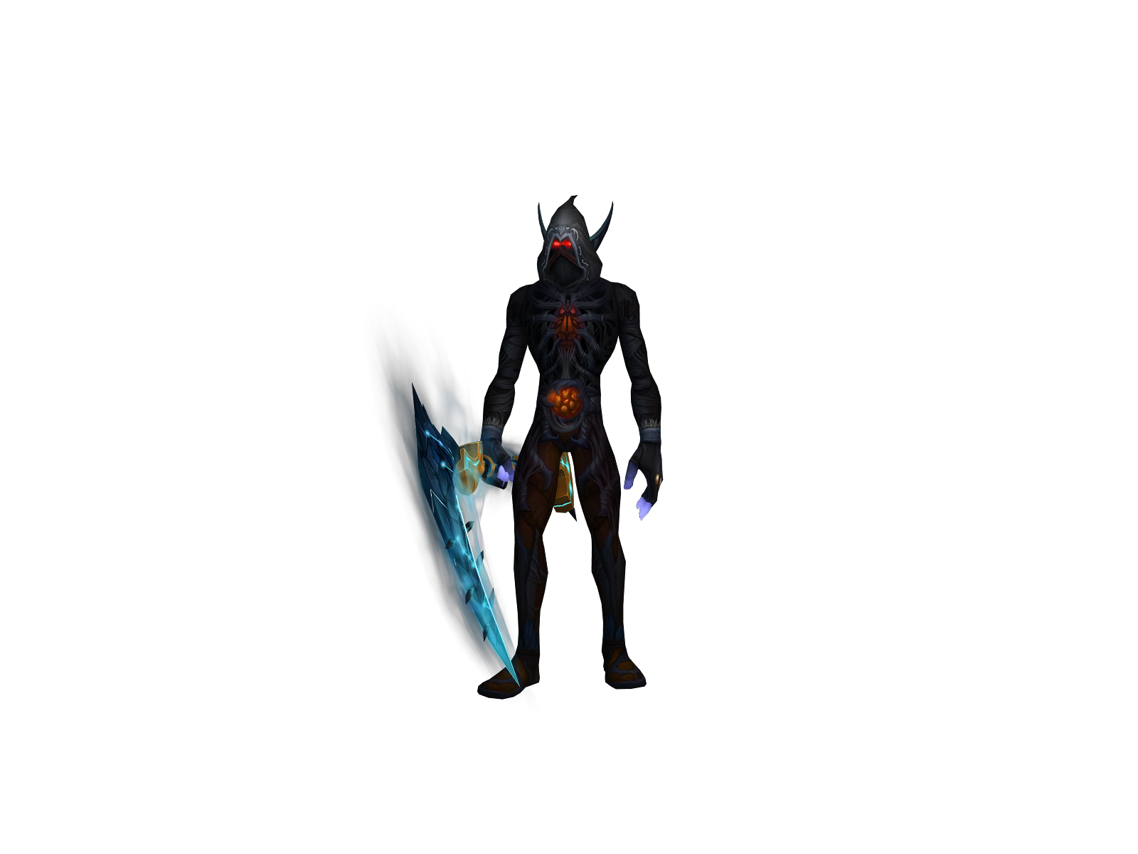 Mistycuffs 3D character render